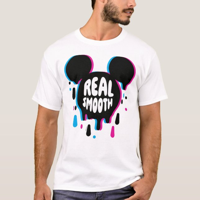 T-shirt Mickey Mouse Real Smooth (Devant)