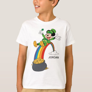 T-shirt Mickey Mouse   St. Patrick's Day - Pot of Gold