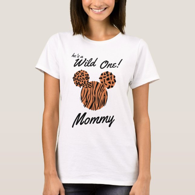 T-shirt Mickey Mouse | Wild One 1er anniversaire (Devant)