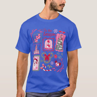 T-shirt Mickey Santa Claus Christmas funny