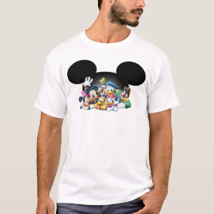 T-shirt Mickey & ses amis Groupe avec les oreilles de Mi