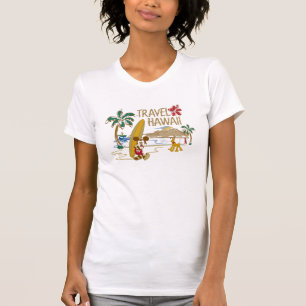 T-shirt Mickey & ses amis Hawaï