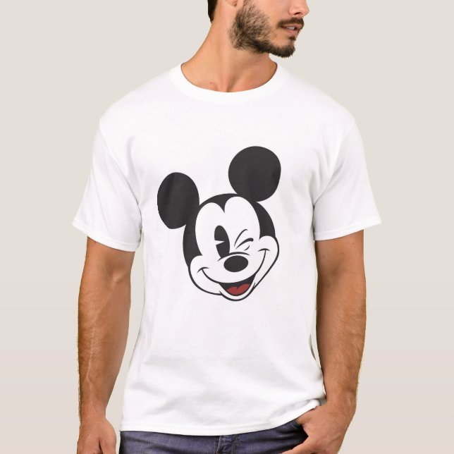 T-shirt Mickey Wink classique (Devant)