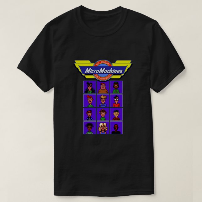 T-shirt Micro-machines  (Design devant)