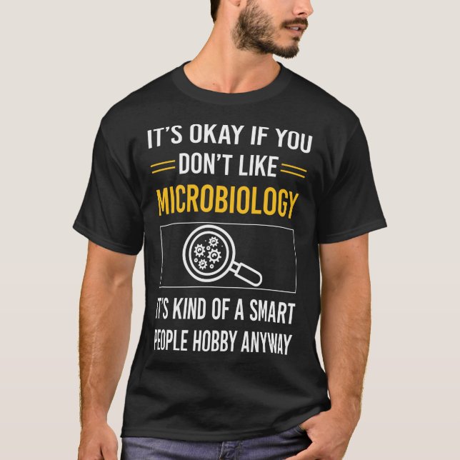 T-shirt Microbiologiste des personnes intelligentes (Devant)