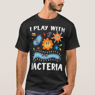 T-shirt Microbiologiste Microbiologie Lab Staph Je joue av