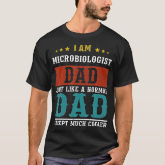 T-shirt MICROBIOLOGUE PAPA Fête des pères papa