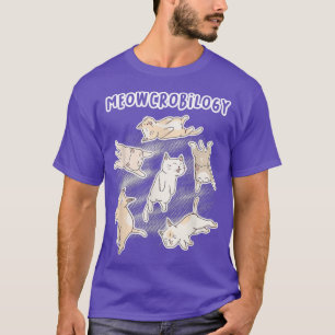 T-shirt Microbiology Science Cat Lovers