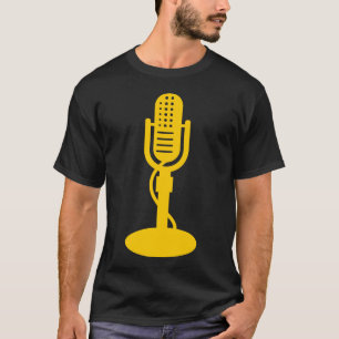 T-shirt Microphone - Ambre