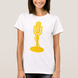 T-shirt Microphone - Ambre