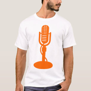 T-shirt Microphone - orange