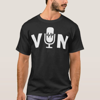 T-shirt Microphone Vin Scully 2