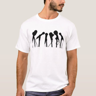T-shirt microphones