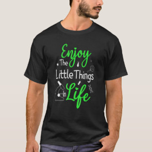 T-shirt microscope biologie science nerd Profitez de Littl