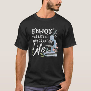 T-shirt microscope drôle microbiologistes biologie science