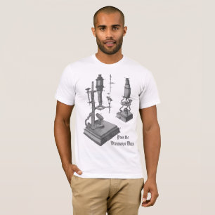 T-shirt Microscope du XVIIIe siècle Antique Science INSTRU