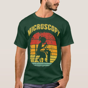 T-shirt Microscopie Microscope Science Microbiologie Desig