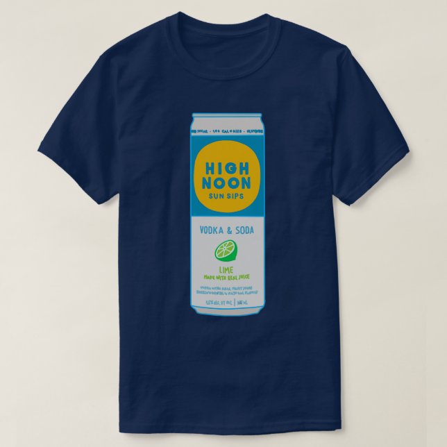 T-shirt midi de citron vert (Design devant)