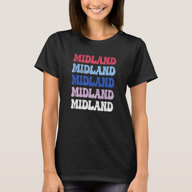T-shirt Midland Texas (Devant)