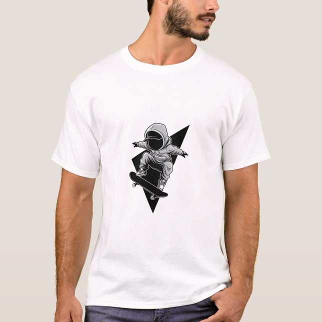 T-shirt Midnight Skate Jump (Devant)