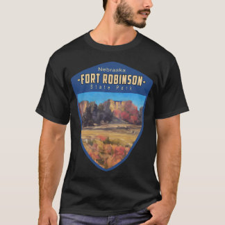 T-shirt Midwest Travel Nebraska State Parcs Fort Robinson