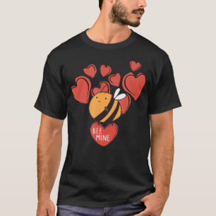 T-shirt Miel d'abeilles Mignonne Abeille Saint Valentin