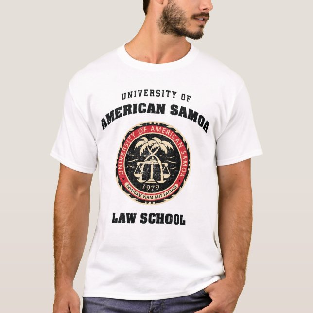 T-shirt Mieux Appelez Saul University Of American Samoa (Devant)