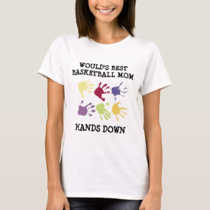 T-shirt Mieux chemise de maman de basket-ball