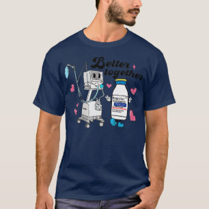 T-shirt Mieux Ensemble Propofol CRNA ICU Nurse Valentines