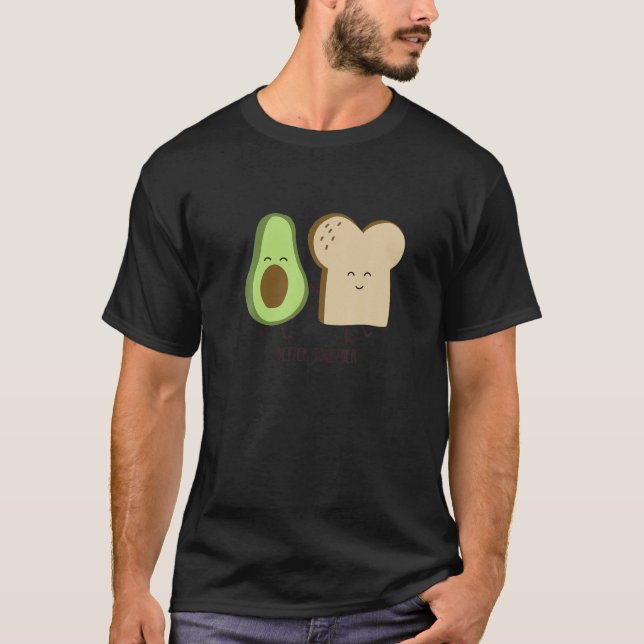 T-shirt Mieux Ensemble Toast Avocado, Plante alimentaire e (Devant)