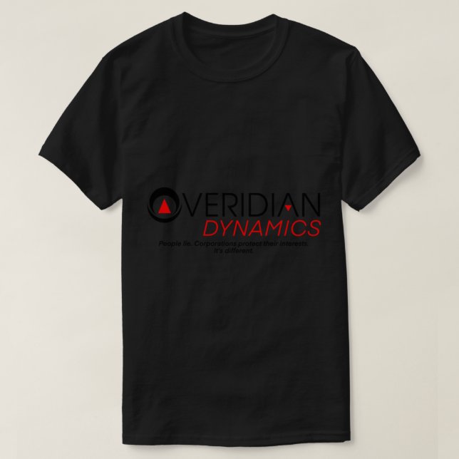T-shirt Mieux, Ted, La Dynamique Veridienne. Les gens ment (Design devant)