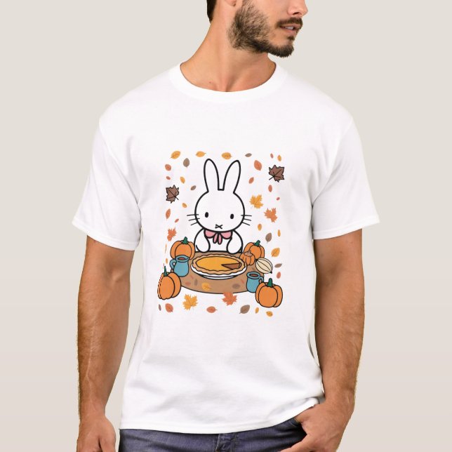 T-shirt Miffy on Thanksgiving (Devant)