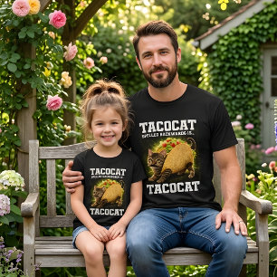 T-shirt Mignon Amoureux de TacoChat Écrit à l'Envers et Dr