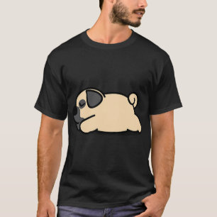 T-shirt mignon bouledogue paresseux
