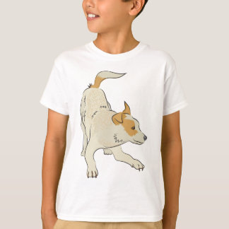 T-shirt Mignon bronzage léger de chien de Heeler si !
