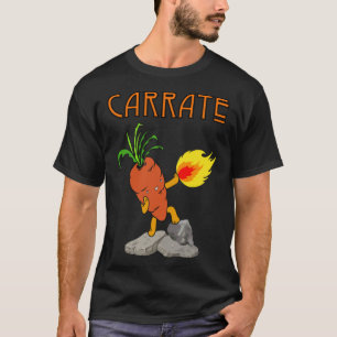 T-shirt Mignon & Carrate Entraînement de Karaté Carotte