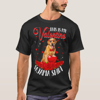 T-shirt Mignon Ceci Est Mon Pyjama De La Saint-Valentin Go