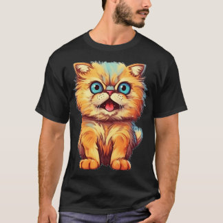 T-shirt mignon chat 15