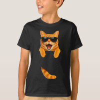 Mignon chat tigré de poche maman chat papa chat dr