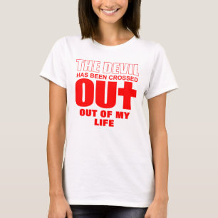 T-shirt mignon chrétien né de nouveau