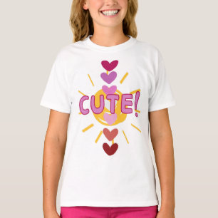 T-Shirt Mignon Cœur de Soleil