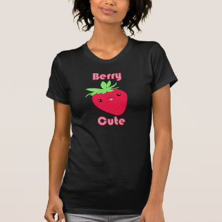 T-shirt mignon de baie de fraise de Kawaii