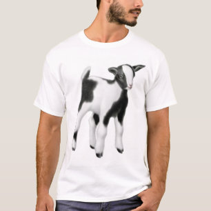 T-shirt mignon de chèvre de bébé