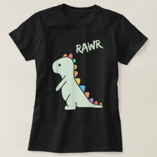 T-shirt Mignon Dinosaure Dessin Animé Enfants Design