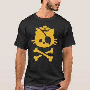 T-shirt Mignon et chat de pirates pour enfants 2