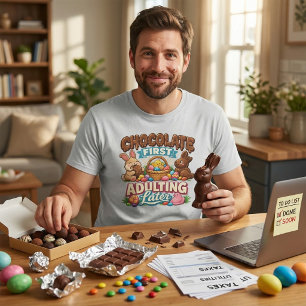 T-shirt Mignon et drôle amateur de chocolat pour les fêtes