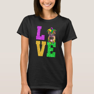 T-shirt Mignon J'adore Mardi Gras Chien Berger Allemand Ch