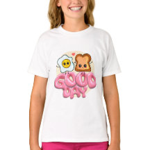T-Shirt Mignon Kawaii | Tee Graphique Esthétique P