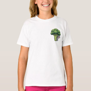 T-shirt Mignon Koala Enlaçant d'Énormes Brocolis pour Enfa