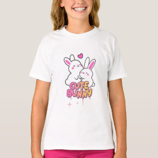 T-shirt mignon lapin